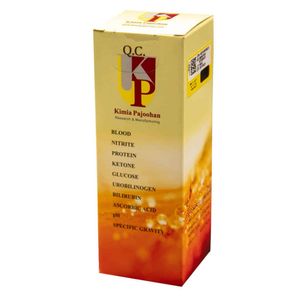 نوار تست قند ادرار کیمیا پژوهان مدل 11 بسته 100 عددی